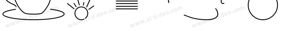 American Signs字体转换